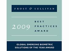 Ceelox awarded 2009 Global Emerging Biometric Solutions Of the Year Award